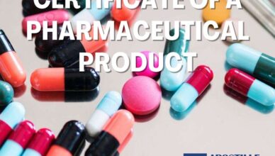 Certificate Of A Pharmaceutical Product