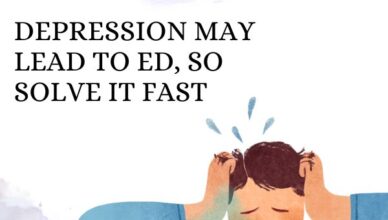Depression May lead to Erectile Dysfunction, So Solve it Fast
