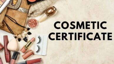 cosmetic certificate