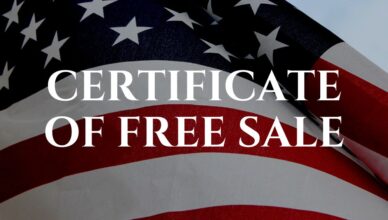 certificate of free sale