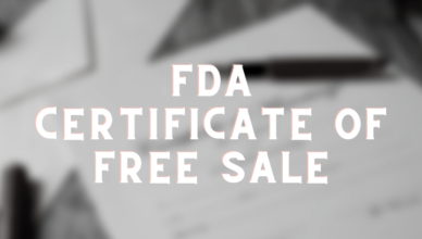 fda certificate of free sale apostille