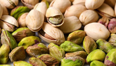 salted pistachios