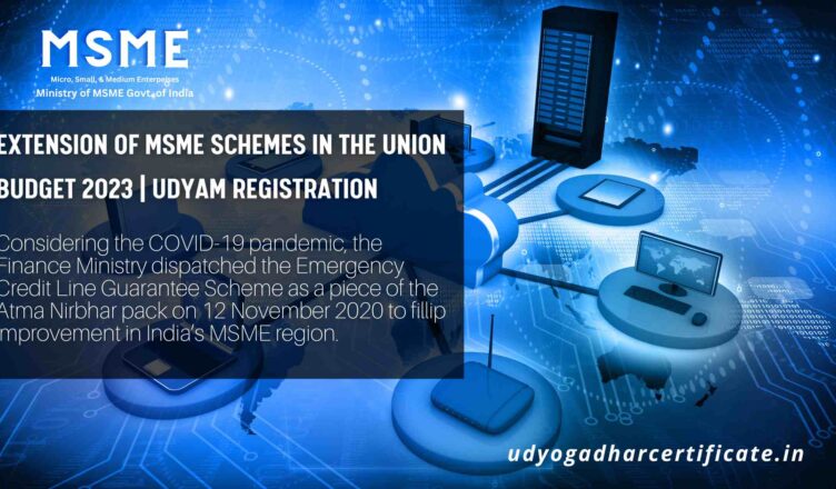 MSME Schemes in the Union Budget Udyam Registration