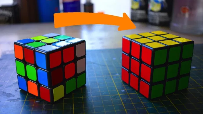 magic cube solution 3x3